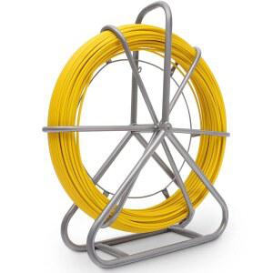 425피트 낚시 테이프 유리 섬유 1/4인치(6MM) 케이블, 풀러 와이어 덕트 로더