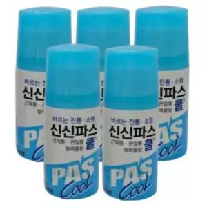 근육통 신신 바르는 쿨파스 진통 소염 벌레물림 케어 5개
