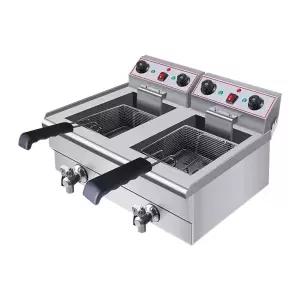 전기 튀김기 10L 대용량 기계 튀김 튀기기 바스켓 핫도그