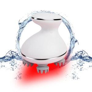 적색광 기능이 있는 mxm2mxm 전기 마사지기, 108개의 노드가 방수 4가지 모드, 깊은 조직 압력을 완화하는 무선 충전기