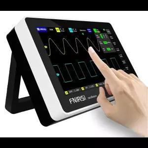 FNIRSI-1013D 디지털 태블릿 오실로스코프 듀얼 채널 100M 대역폭 1GS 샘플링 속도 미니 태블릿 디지털 오