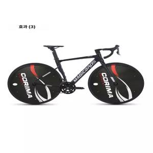 디스크휠커버 픽시자전거 로드 라이크 경량휠 레드 카본