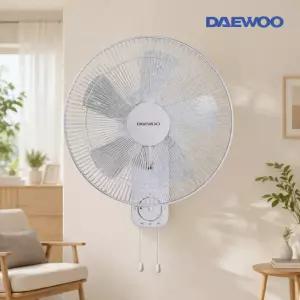 기계식 벽걸이 선풍기 DEF-KW616MA 당김줄선풍기 5엽날개 좌우회전