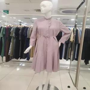 [SI]프릴넥 핀턱 플라운스 원피스(SGOAC2510_ESS