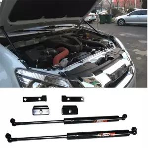 호환  외관 자동차 액세서리 프론트 후드 보닛 홀드 가스 스프링 스트럿츠 2pcs 리프트 서포트 충격 isuzu