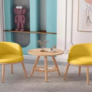 원형 티테이블 세트 엔틱 테이블 라운지 업소용 베란다