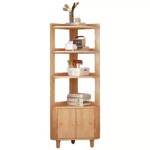 슬림 조립식 선반 원목 틈새 가구 책장 인테리어 디자인 엔틱책장 거실 서재 낮은 철제 모던