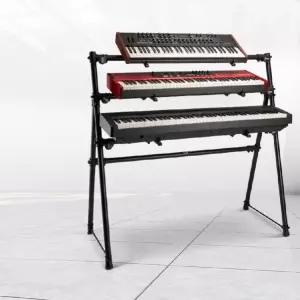 3단 키보드 받침대 피아노 전자건반 전자 스탠드 랙