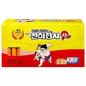 진주햄 천하장사 소시지 100개입 / 대한민국 국민간식 소세지 (10g x 100개)