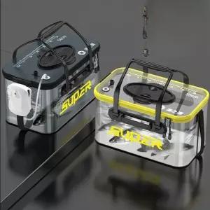 투명EVA 고기살림통 활어통 미끼 밑밥통 낚시통 바다