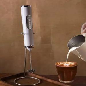 전동 거품기 교환형 헤드 계란 무선 충전식 USB 충전