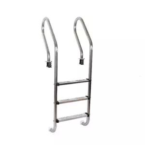 수중 사다리 304 스테인리스 스틸 수영장 손잡이 316 미끄럼 방지 계단 난간 전용 장치
