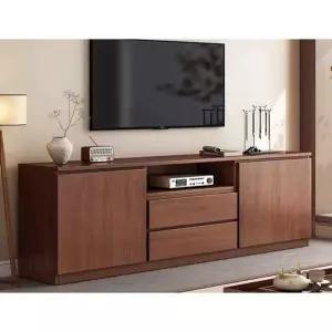 미니 거실장 원목 슬림 티비 2서랍)20x30x60 다이 선반 서랍장 받침대 다크월