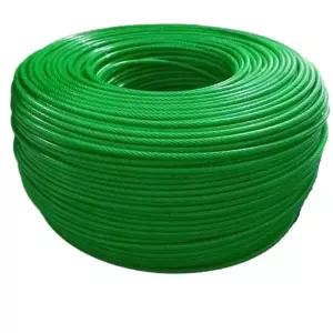 pvc코팅와이어 강선 농업용 농사용 고강도 철사 로프 00m 20mm 0kg