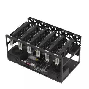 GPU케이스 알루미늄프레임 그래픽카드 장착 선반 쿨링 카드