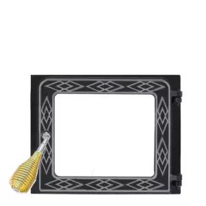 아궁이문 화목난로 문 한행 퍼니스 내열유리 벽난로 문짝