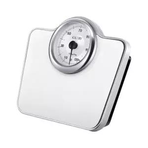 아날로그 체중계 목욕탕 기계식 눈금 건강 몸무게 빈티지화이트