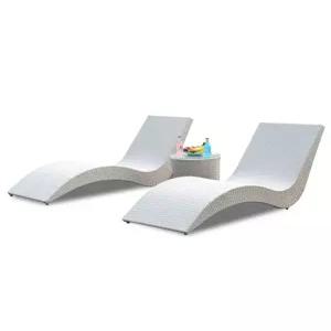 수영장 데크 의자 야외 라운지 방수 자외선 차단 파티오 빌라 호텔 게스트하우스 장치재