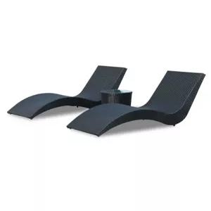 야외 라운지 의자 수영장 데크 의자 방수 자외선 차단 파티오 빌라 호텔용 전용 수납재