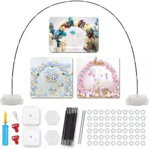 헤비 베이스 그레이트 생일 크리스마스 이브 파티 장식/용품이 된 대형 풍선 아치 키트 높이 8.5피트 너비