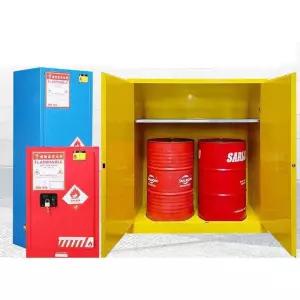방폭 옐로우 화학 보관 캐비닛 인화물 연구실 인화성 실험실