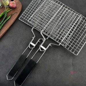 바베큐 석쇠 직화구이 양면 스텐 생선 그릴tuv358