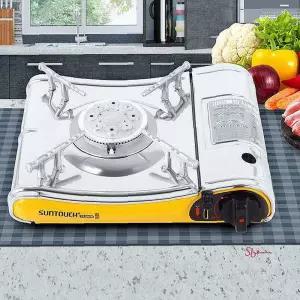 가스버너 야외용 플랫 원버너 캠핑용 스토브xyz093