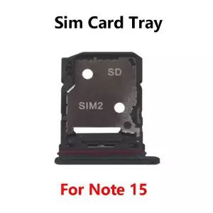 유심 트레이 슬롯 샤오미 레드미 노트 15 프로 플러스 5G용 카드 홀더 어댑터 및 마이크로 SD