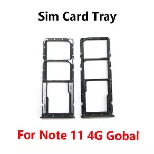 유심 트레이 슬롯  샤오미 레드미 노트 11 프로 플러스 4G 5G 심 카드 홀더 칩 어댑터 소켓 액세서리 부품