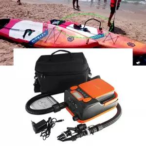 무선에어펌프 공기주입기 Stermay HT-790 충전식 공기 주입식 펌프 SUP DC12V 110W 패들 보드 에어 보트 카