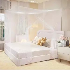 파티오 침대 텐트 킹 사이즈 휴대용 모기장용 파피너 79 인치 클래식