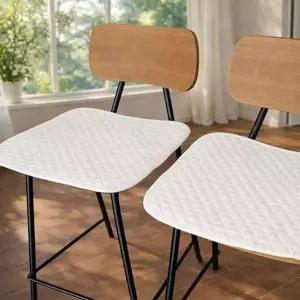 [에이치플러스몰]고밀도 방석 사각 방석 누빔 패턴 커버 어린이 의자 시원한 냉감