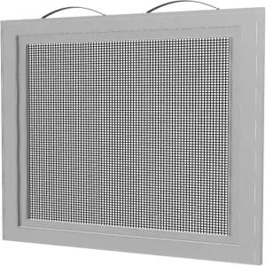 맞춤형 창 화면 교체 - 완전히 조립된 프레임 싱글 헝 하프 SH1 흰색 두 개의 스프링을 사용하여 집 창문의