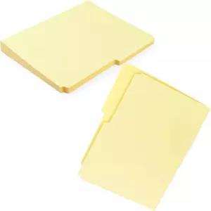 Lineco 브 편지 파일 . 중요한 문서 물 사진. 9.5인치 x 11.75인치 1/2컷 탭 무산 리그닌 무연 라이트 태닝