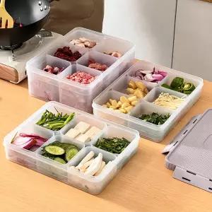 호환  다용도 플라스틱 과일 야채 고기 주방 정리함 냉장고 식품 신선 N