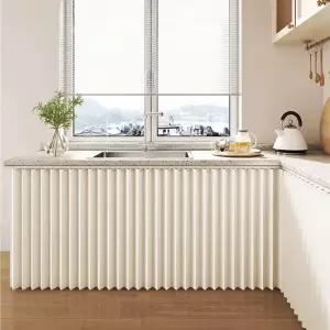 하부장 가림막 싱크대 팬트리 커튼 주방 부엌 수납장 차단막 인테리어