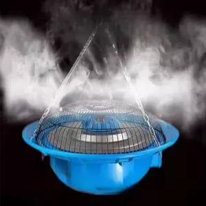 대용량 산업용가습기 분무기 애쉬 굴뚝 마트 분무 초음파 공장용 공업용 타워형 음이온