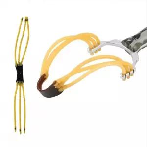 유해조류 퇴치용 새총 3줄 고무줄 슬링샷 전문가용 사냥용품 농작물 보호