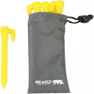 Z 아웃도어의 플라스틱 말뚝 모래 잔디 해변 담요를 위한 작은 방수포 텐트 크 앵커가 달린 가벼운