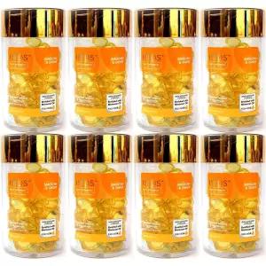 엘립스 헤어 뷰티 오일 모로코 오일이 함유된 비타민 병 타입 50캡슐 매끄럽고 반짝이는 8팩