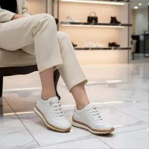 [탠디]X26046 여성 5cm 데일리 키높이 쿠션 통굽 스니커즈