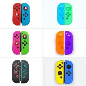 게임 유저 필수템 닌텐도 스위치 조이콘 실리콘 케이스 스틱 커버 2p 보호 악세사리