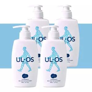 우르오스 스킨 워시 남성용 바디워시 500ml 4박스