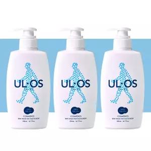 우르오스 스킨 워시 남성용 바디워시 500ml 3박스