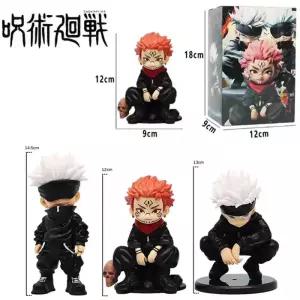 고죠피규어 사토루 주술회전 15cm 3종류 애니메이션 피규어 고죠 액션 저주 제왕 스쿠나 컬렉션 인형