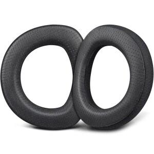 [미국배송] SoulWIT Sennheiser HD800/HD800S HD 800 헤드폰용 이어패드 교체. 내구성이 뛰어난 메쉬 원단과 소음 차단 메모리 폼이 포함된 쿠션 - 블랙