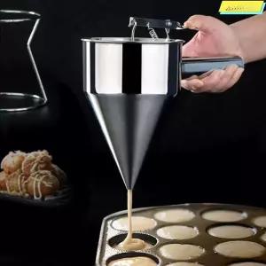 빵 깔대기 대형 반죽 분배기 베이킹 짜개 짤주머니 크림짤주머니