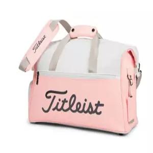 타이틀리스트 골프백 가방 화이트 핑크 엘리트 라이트 보스턴백 TA23ELBBK