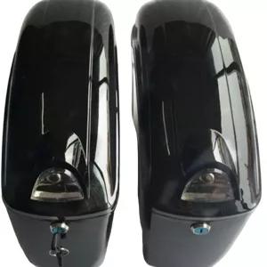 오토바이 사이드백 텐덤 시트 리어백 수납 초록색 짐대용