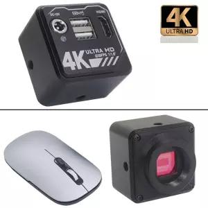 Lapsun USB 산업 현미경 카메라 바로우 렌즈 측정 코르스헤어 라인 납땜 IMX678 4K 8MP 1080P 60FPS HDMI 1